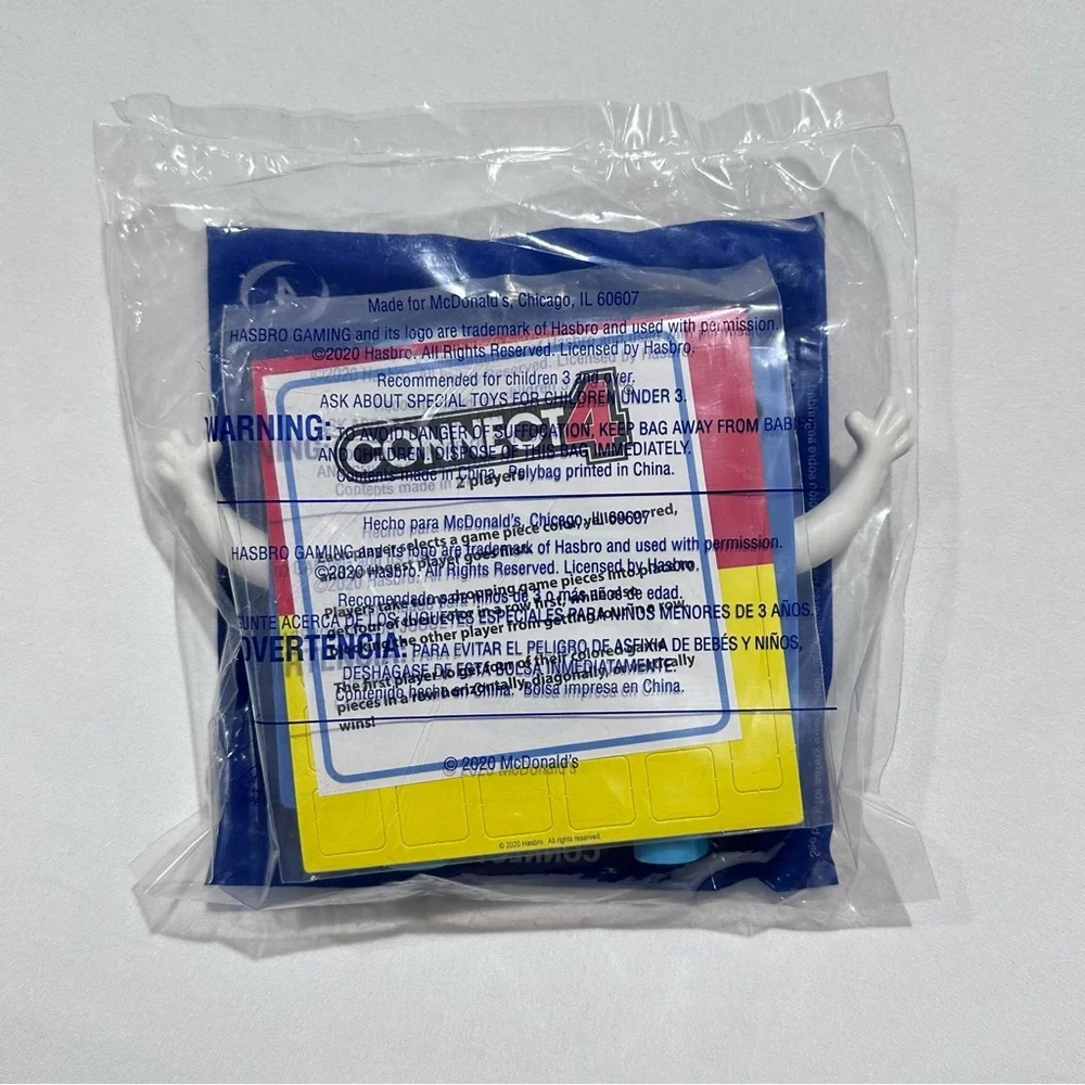 Hasbro Connect 4 Mini Game McDonald’s Happy Meal Toy